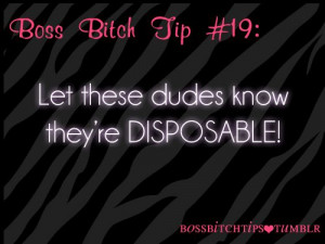 Boss Bitch Tip #19