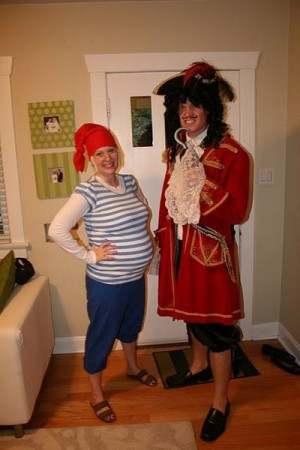 Captain Hook and Smee costumes