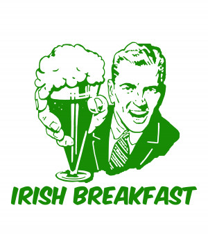 green funny beer breakfast irish