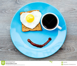 Royalty Free Stock Photo: Smile for a good morning