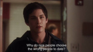 ... choose the wrong people to date the perks of being a wallflower 2012