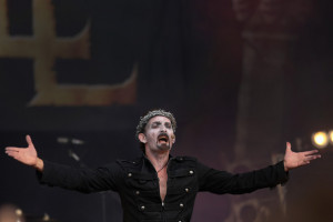 David Bower David Bower lead singer of heavy metal band Hell