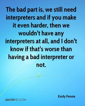 Interpreters Quotes