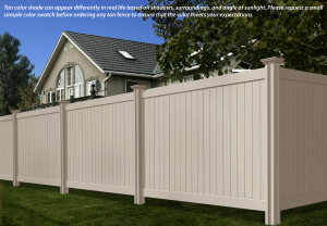 Privacy Vinyl Fence Colors