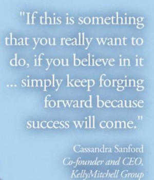 ... CEO Cassandra Sanford in their “ 10 Inspiring Quotes from Women Tech