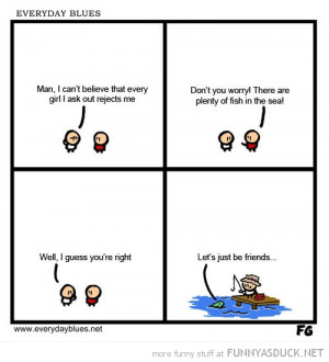 everyday blues comic more fish in sea funny pics pictures pic picture ...