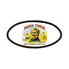 Mark Twain Cigar Label Patches for