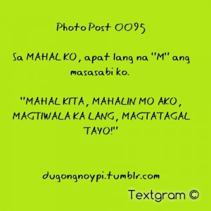 pinoy #tagalog #noypi #love #101 #typo #typography