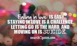Falling in love is hard quotes