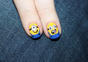 used all Color Club polishes for the minions: