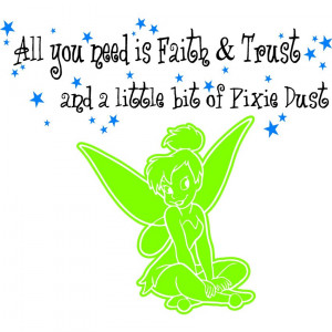 Tinkerbell Quotes Pixie Dust Pictures