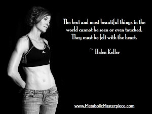 Motivational Fitness Quote from Hellen Keller