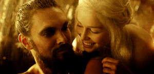 Khaleesi & Khal Drogo , Game of Thrones. (Dica da Cati Domingues)