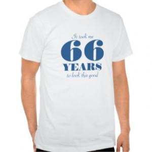 66th Birthday shirt | Personalizable year number