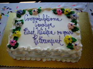 ... retirement cake retirement cakes by pam beatiful retirement cakes