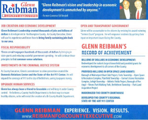 Rendell Stumping For Callahan, Not Reibman