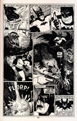 The Bat-Man! by Tony Millionaire.