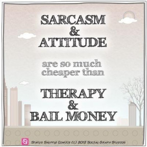 Sarcasm and Attitude