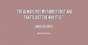 Quotes About Family First