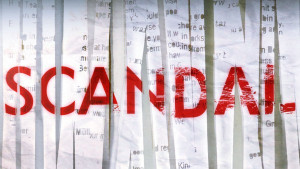 Homepage » TV Series » Scandal TV Show Logo Wallpaper