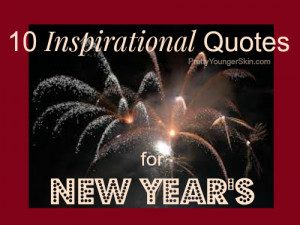 10 Inspirational Quotes for New Year's Eve