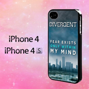ER1268 divergent dauntless quotes Iphone 4 or 4s Case | BirlynaCase ...