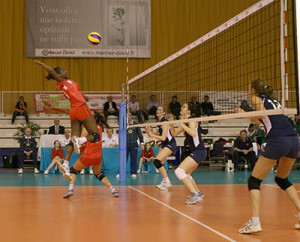 school volleyball second at the french youth volleyball championship ...