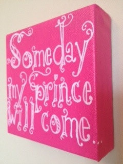Hand Painted Disney Princess Quotes by WildRumpusArtStudio on Etsy, $ ...