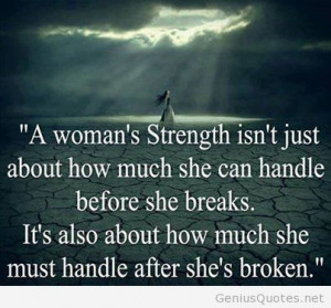 woman strength quote – brainy woman quote