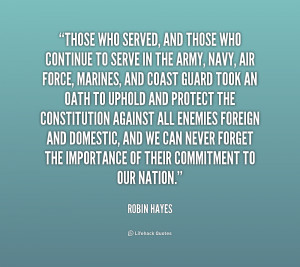 Quotes About Those Who Serve