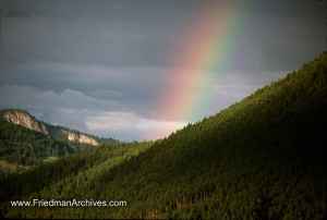 British Columbia /Mountain and Rainbow