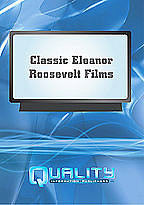 Roosevelt Films -1940s WWII First Lady Mrs. FDR -Eleanor Roosevelt ...