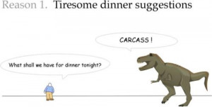Tiresome dinner suggestions