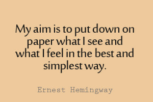 11 Ernest Hemingway Quotes to Inspire Your Blogging and Writing