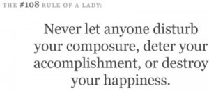 Well said words to live by.