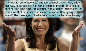 Bachmann is crazy & the Newsweek photo is befitting.