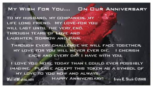 Wedding Anniversary Quotes For Husband #1