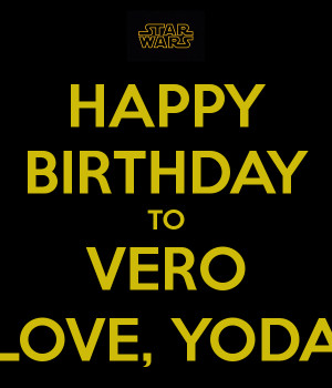 download this Happy Birthday Vero Love Yoda picture