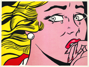 Roy Lichtenstein, Crying Girl © Roy Lichtenstein