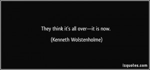 They think it's all over—it is now. - Kenneth Wolstenholme