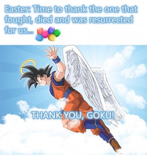 happy lich jesus day thank you goku funny pictures add funny