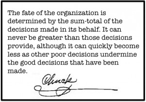 Today's # KepnerQuote or Quote of the Day: Poor decisions undermine ...
