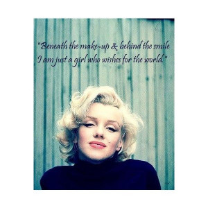 Marilyn Monroe Quotes Quotes Myspace Graphics found on Polyvore