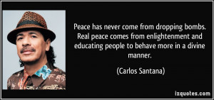 ... enlightenment and educating people to behave more in a divine manner