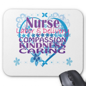Labor and Delivery Nurses Mousepad