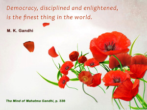 Mahatma Gandhi Quotes on Democracy