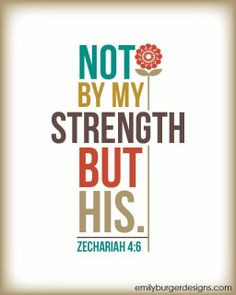 Beautiful & Inspiring Bible Verse - Zechariah 4:6 - EmilyBurgerDesigns ...