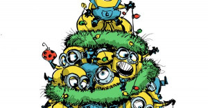 DailySketch It’s a very Minion Christmas. I love these little guys ...