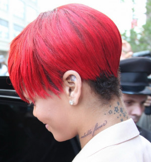 Cute Quote Rihanna Shoulder Tattoo This Too Shall Image