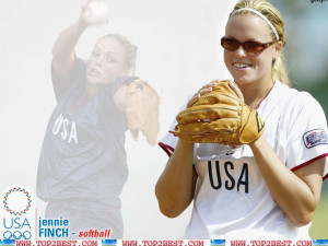 Quotes by Jennie Finch Softball